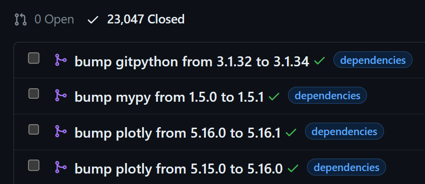 Unblock your maintainers, reduce friction for regular contributors, and automatically apply updates/security fixes from GitHub's Dependabot -- without compromising your standards for security or quality!